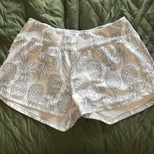 Love Fitness Pineapple Shorts